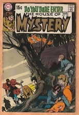 DC THE HOUSE OF MYSTERY No. 187 (1970) Adams Cover! VG
