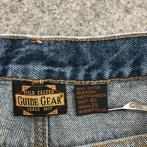 Field Tested Guide Gear Jeans Mens Size 40 x 29 Straight Fit Reinforced Knees - 第 7/12 張圖片