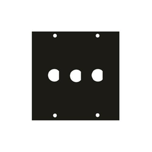 Middle Atlantic 1/2BNC3 UCP Module, Three 1/2" BNC Punchouts - Picture 1 of 1