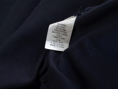 HABAND TRAVLERS Utility Vest Men's XL Blue Outdoor Safari Hood Zip Pockets - Picture 14 of 16