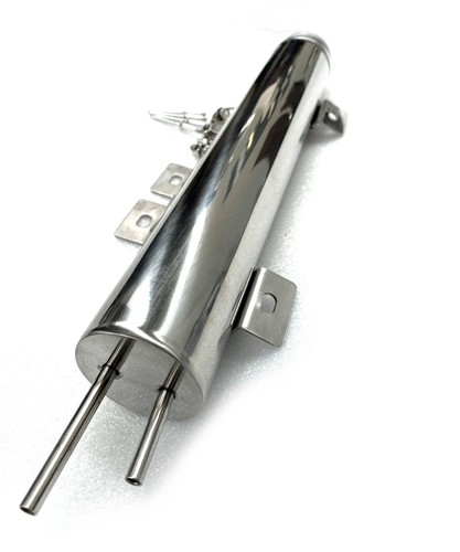 NAP Performance Polished Alloy Radiator Overflow Tank for Ford XK XL - Picture 7 of 9