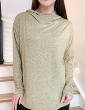 Athleta Uptempo Hoodie Stretch Breathable Lightweight Green NWT Sweatshirt 3X