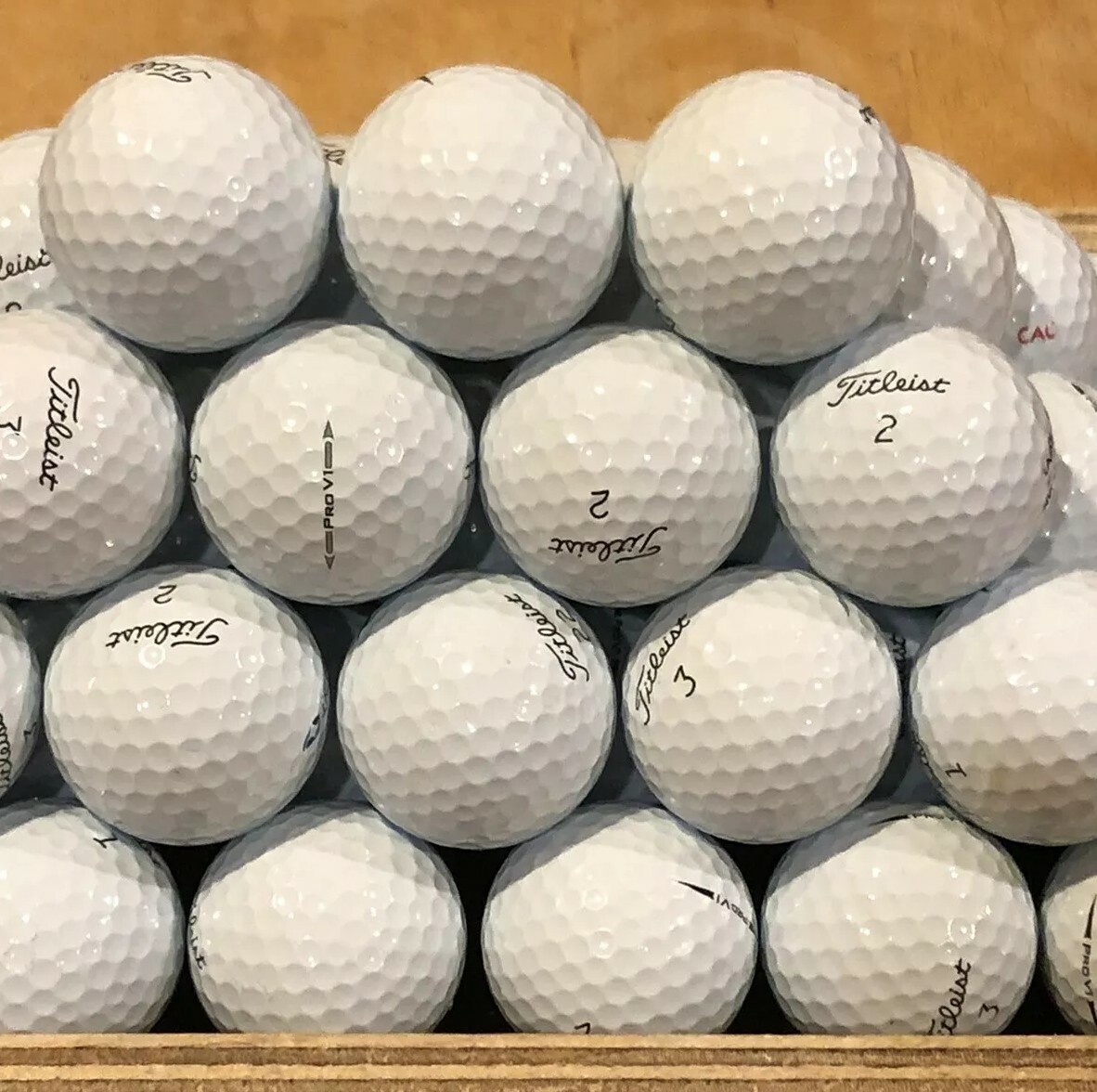 50 Titleist Pro V1 AAAAA Mint Used Golf Balls 5A eBay