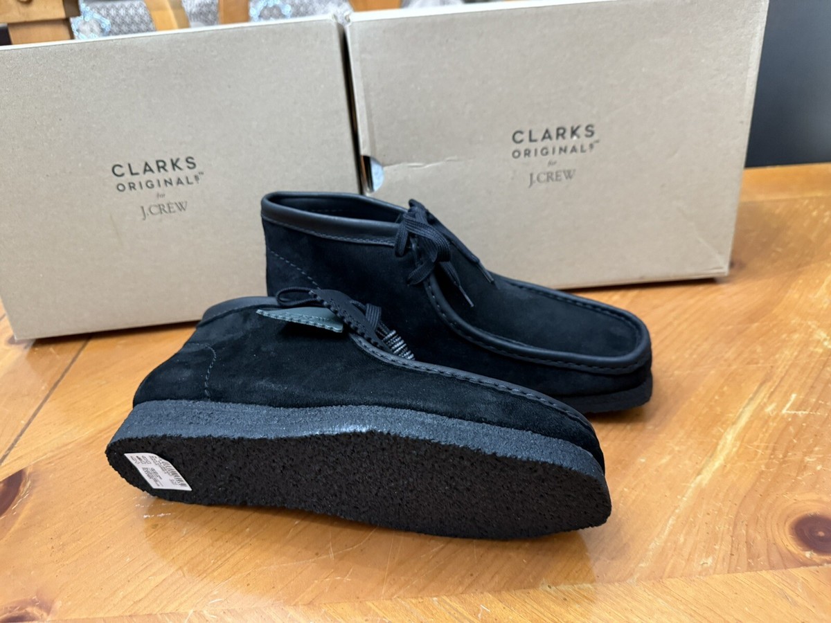 MADE IN PORTUGAL - 9 US MENS CLARKS WALLABEE BLACK SUEDE | eBay