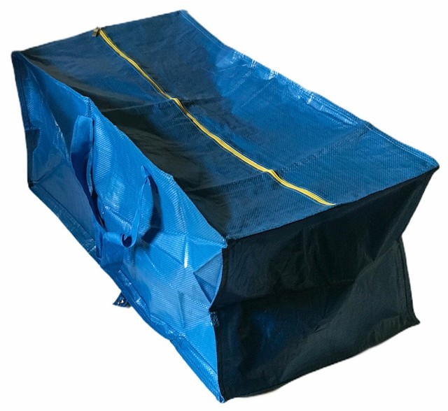 Zippered Storage Bag Blue (2 PACK) XL Shipped fast from USA compare