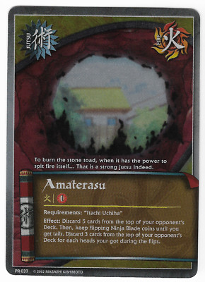 Naruto CCG - Amaterasu [Jutsu] PR 037 Promo