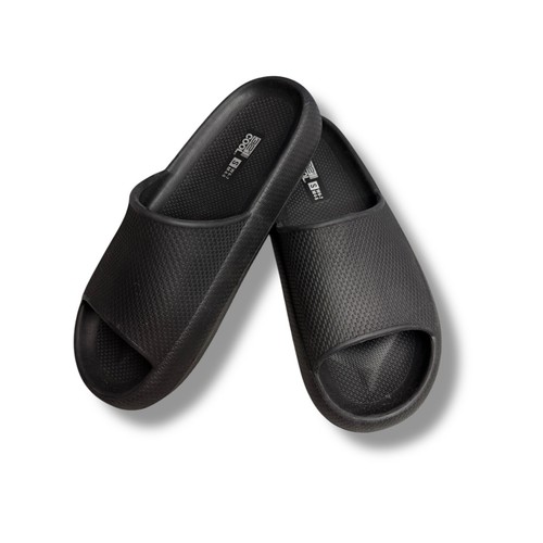 32 Degrees Cool Slides Sandals Comfort Slip On Casual Black Size S Womens 6-7