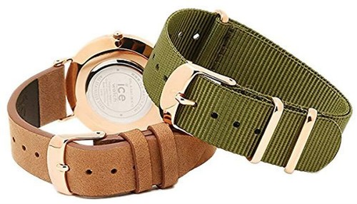 Ice Watch CHL.A.OAC.36.N.15 Ice City Oakwood Leather Green Dial Analog Watch - Picture 3 of 3