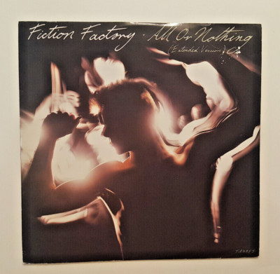 FICTION FACTORY All Or Nothing (Extended Version) 12'' Vinyl UK 1984 CBS  TA4453