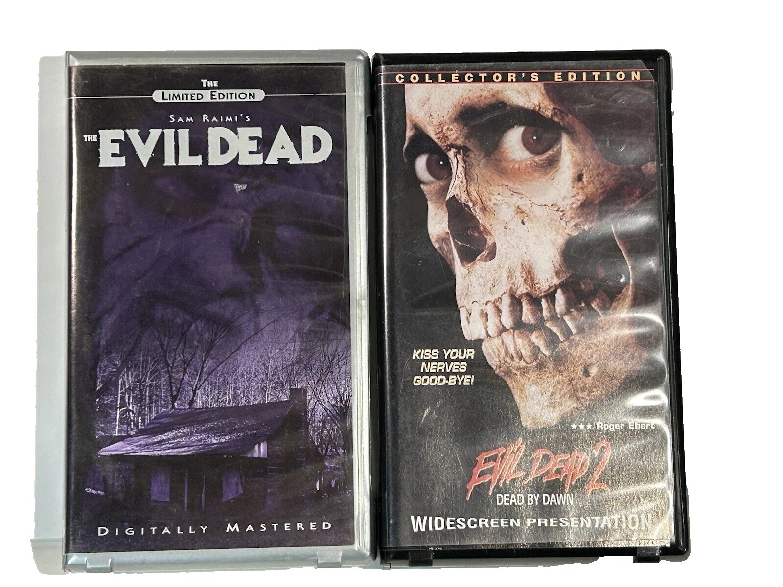 Bruce Campbell cintas VHS de terror edición limitada
