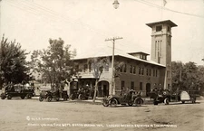 North Yakima fire dept. North Yakima WA Washington 1913 RPPC Postcard COPY
