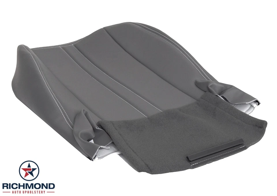 2006 Chevy Express 1500 2500 3500 фургон - со стороны водителя низ виниловый чехол на сиденье серый - Изображение 4 из 4