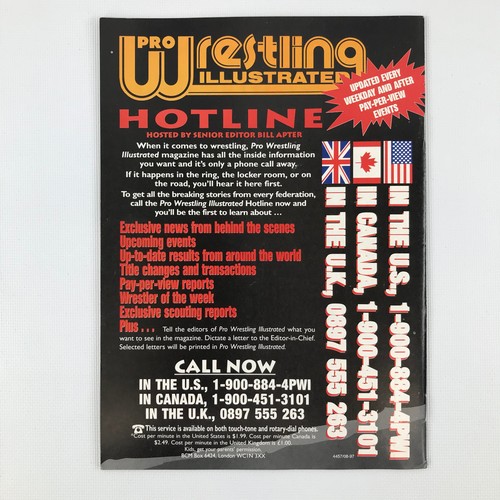 The Wrestling Analyst Magazine July 1998 Cover: Hollywood Hulk Hogan - Picture 2 of 2