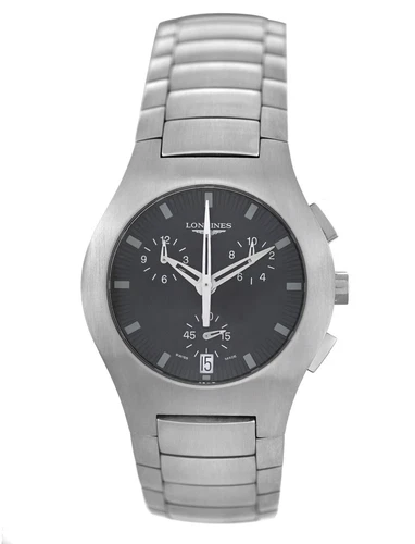 Longines Oposition L3.618.4 Chronograph Date Steel 38MM Unisex Quartz Watch