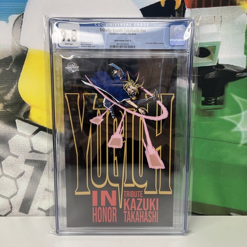 Tribute: Kazuki Takahash Yugioh Gambit #1 Homage C2e2 LTD #/100 CGC 9.8 *RARE*