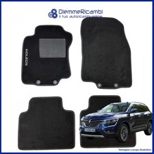 Série 4 Tapis - Tapis En Moquette Noirs Pour Koleos II Depuis 2016