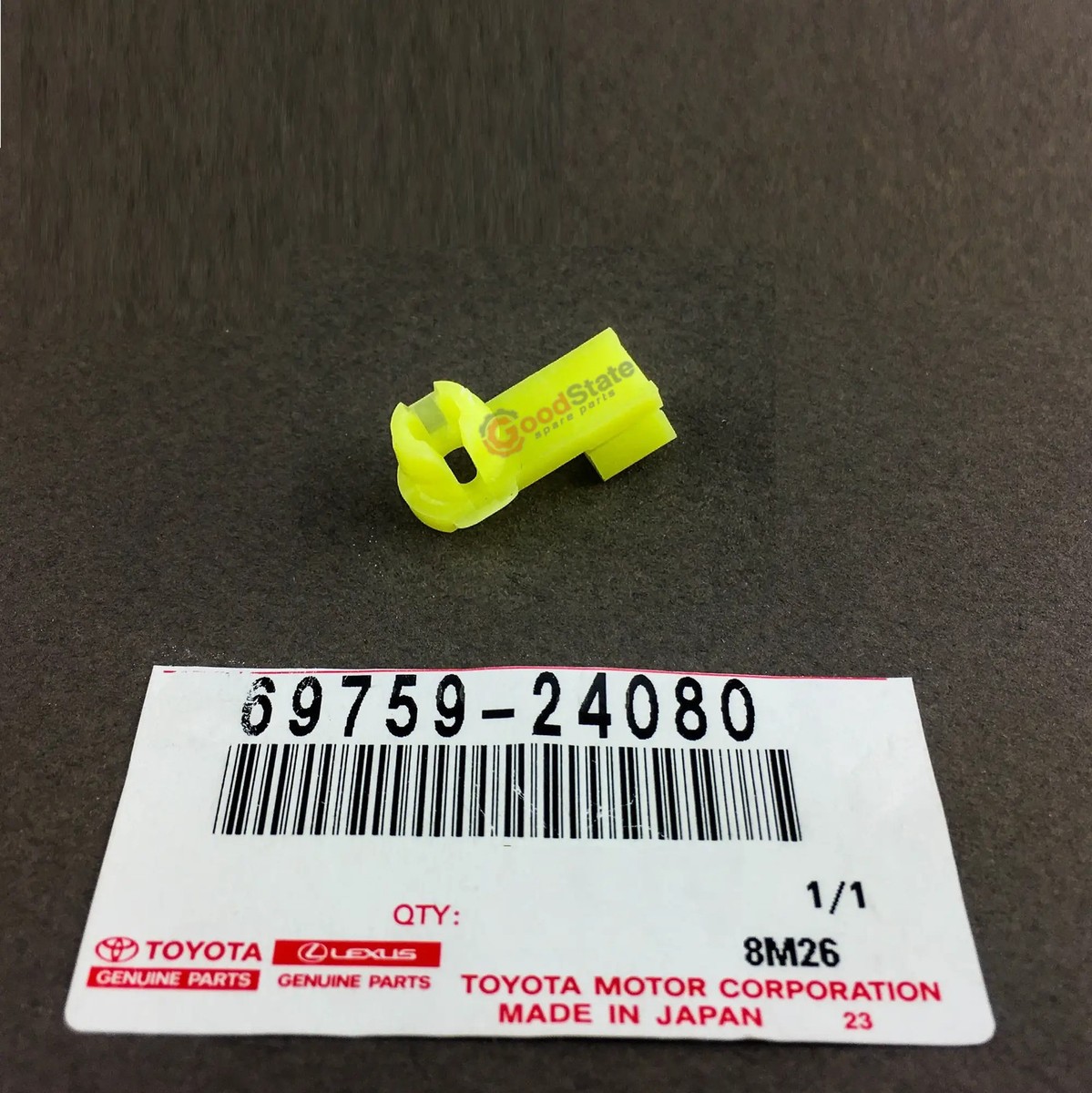 こうすけ Genuine Lexus SC300 JZZ31 SC400 UZZ30 Yellow Door Lock Handle Clip