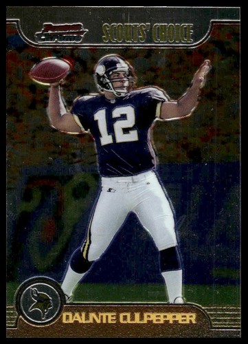 Daunte Culpepper #SC12 1999 Bowman Chrome Scout's Choice card