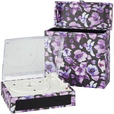 Crosley CR6041A-BF Fusion 3-Speed Bluetooth Turntable and Record Carrying Case C