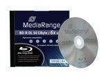 MediaRange MR506 BD-R DL 50GB 6x 1-Pack MR506, 50GB, BD-R, Jewel Case ~E~