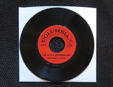 Johnny Cash I'll Remember You/Little Drummer Boy 7