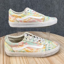 Vans Ward Old Skool Sneakers Womens 10 Psychedelic Tie Dye Multicolor 500714