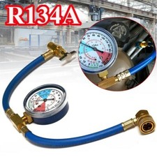 Kit Ricarica Condizionatore Auto Tubo Aria Condizionata Manometro Gas Alta Qualità AUS