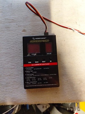 Hobbywing Program Card Untested