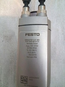 Festo VZXA-B-TS7-1, 1/2"-M2-V14T-30-K-46-17-V4 Angle Seat Valve 