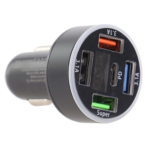 Chargeur de voiture compatible universelle charge tout appareil avec technologie - Photo 17 sur 24