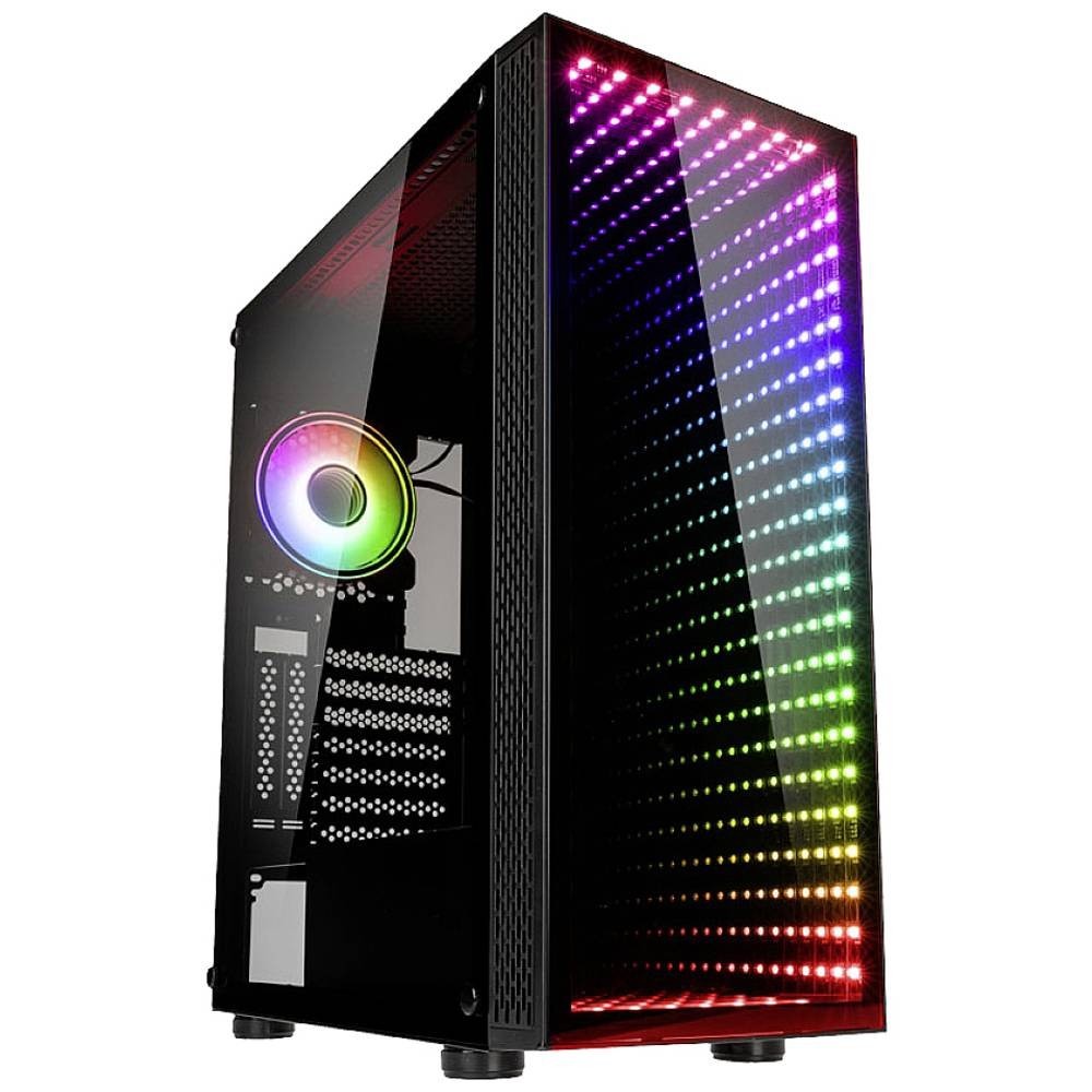 Игровой автомат Kolink VOID RIFT Midi-Tower Gaming-Гехойзе Гехойзе Шварц 14990₽
