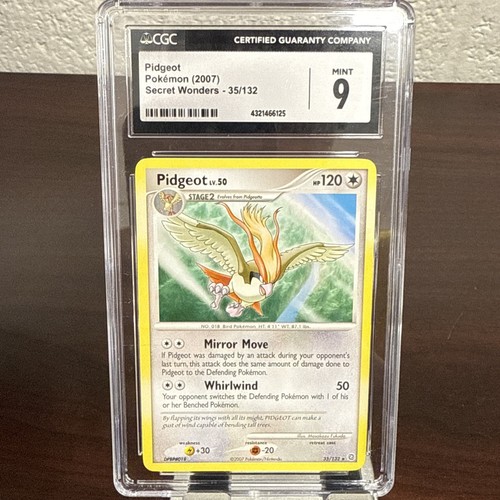 Pidgeot graded CGC 9 for sale on eBay