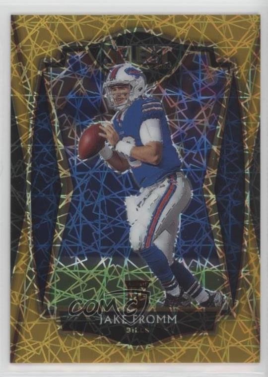 2020 Panini Select Premier Level Gold Prizm 1/10 Jake Fromm #149 r7d