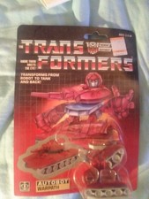 1985 Hasbro Transformers Warpath Autobot Sealed