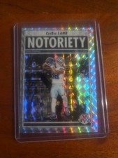 2025 Panini Mosiac Football CeeDee Lamb Notoriety Rainbow Prism No.8