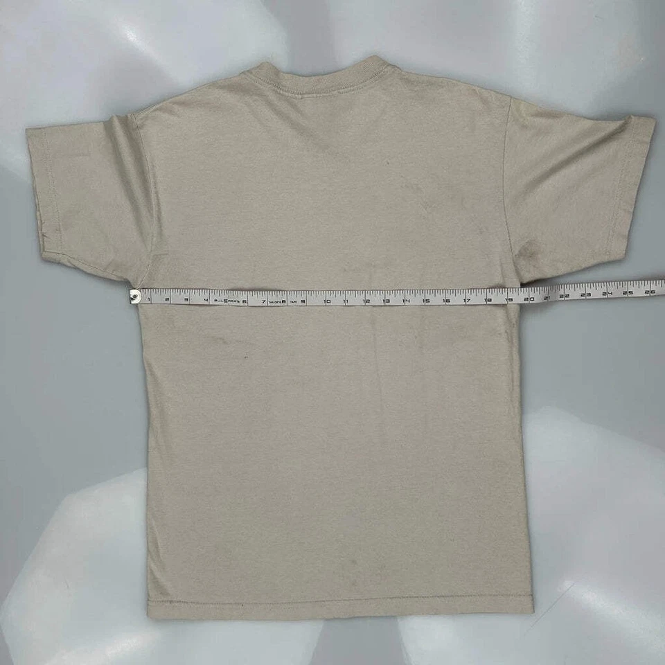 Got A Little Captain In You? Captain Morgan Graphic T-Shirt - Large Beige Cotton - Image 3 of 4