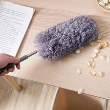Microfiber Duster Soft Feather Dusting Brush Household Extendable Cleaning Tool