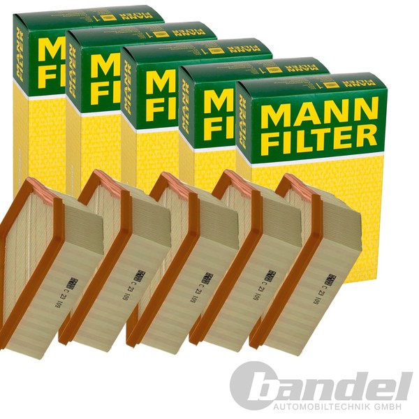 5X Mann-Filter C 23 109 Luftfilter 5-STÜCK!-image