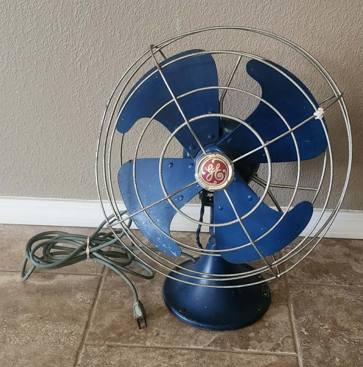 GENERAL oscillating fan 青Blue Oscillating Fan | eBay