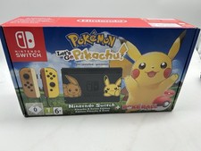 Nintendo Switch Konsole Pokemon Let´s go Pikachu Edition -   UNBESPIELT LESEN !!