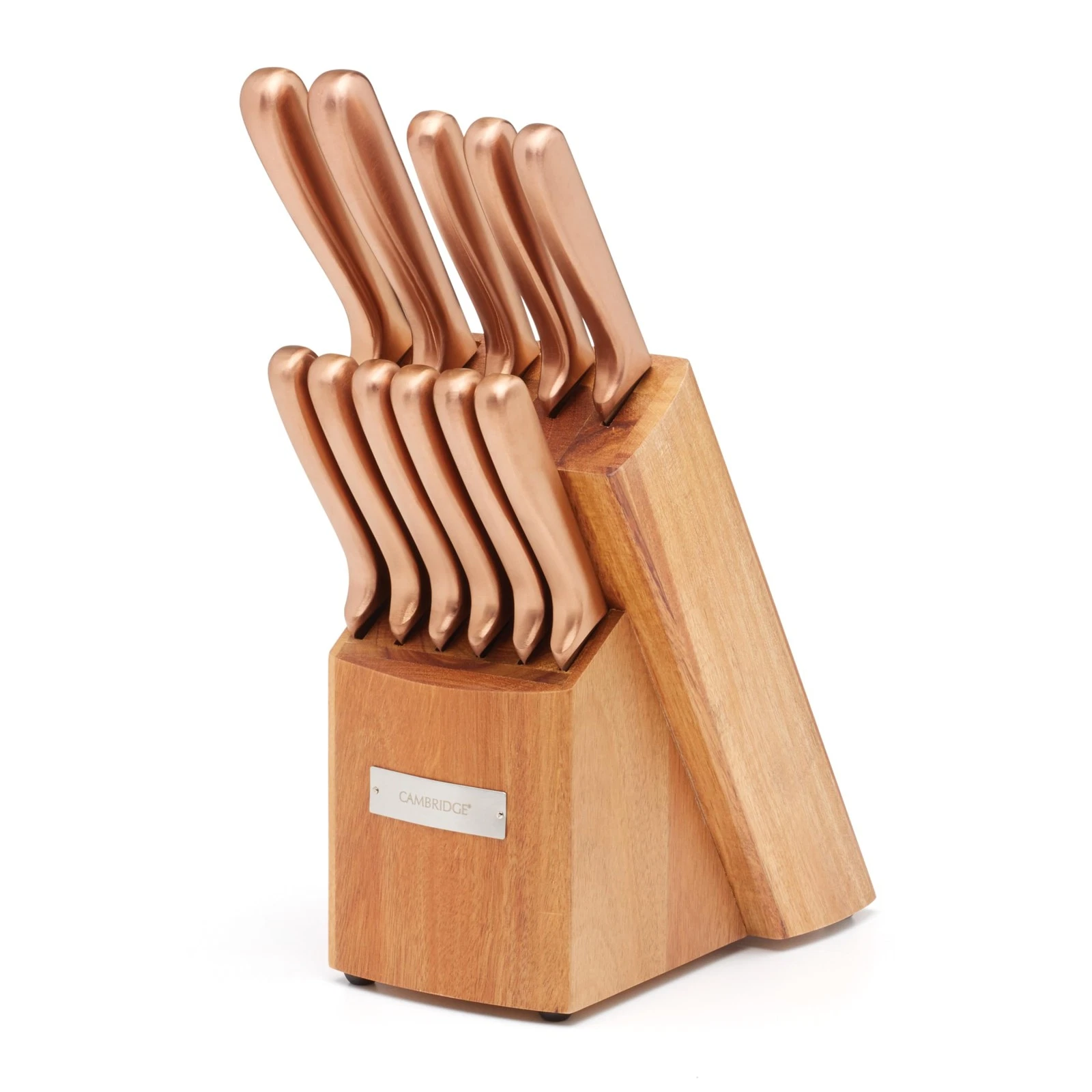 Cambridge Silversmiths Rame Cutlery Set with Block, 12Piece Set
Opens in a new window or tab