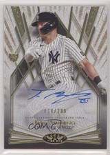 2022 Topps Tier One Break Out Auto 4/299 Trey Amburgey #BOA-TA Auto q3o