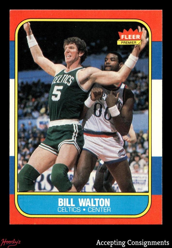 1986-87 Fleer #119 Bill Walton CELTICS