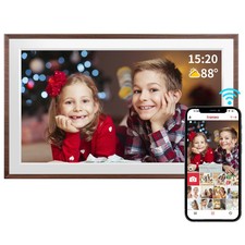 15.6 inch Digital Photo Frame with 1920  1080 IPS Touch Screen HD Disply, new