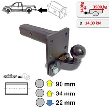 US-Adapter Einschub US-Aufnahme 2“ AHK Anhängebock für Mercedes G-Class I 90–18 US-Adapter Einschub US-Aufnahme 2“ AHK Anhängebock für Mercedes G-Class I 90–18