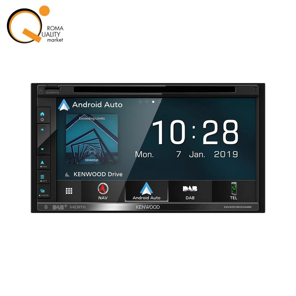 Kenwood DNX 5190 DABS Autoradio Navigatore Garmin Monitor 6.8" DAB Apple Android - Immagine 4 di 4