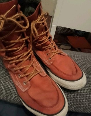 Converse Chuck Taylor All Star Hi Rise Zip Boot Herren Größe 42,5 in Leder