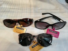 Foster Grant Sunglasses 100 UVA UVB in Various Colors and Shapes NWT Lot 1