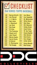 1962 Topps #98 2nd Series Checklist: 89-176 Very Good