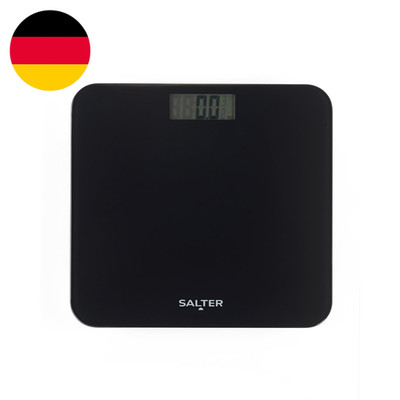 Salter Digitale Personenwaage   Batteriefreie Körperwaage, Gehärtete Glasplattfo